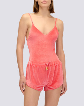 HAYWORTH - MAILLOT DE BAIN SHORT EN VELOURS