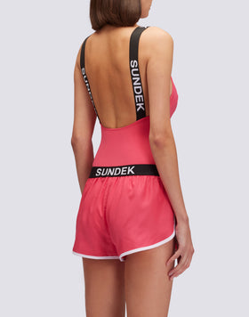 LULIN - MAILLOT DE BAIN SHORT À TAILLE ÉLASTIQUE