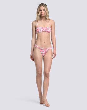IONI - BIKINI TOP A FASCIA REGOLABILE DIETRO IL COLLO STAMPA SK23