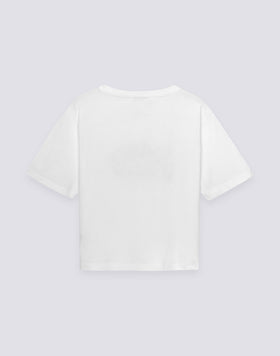 T-SHIRT CROP VINTAGE WASH POUR FEMME