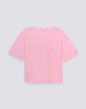 T-SHIRT CROP VINTAGE WASH POUR FEMME