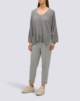 PULL EN LAINE COL V FEMME