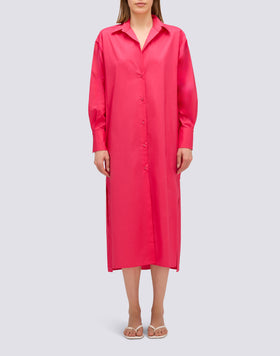 ROBE EN POPELINE
