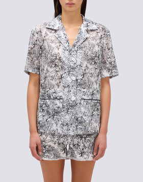 CAMICIA DONNA STAMPA FLEUR DE JOIE