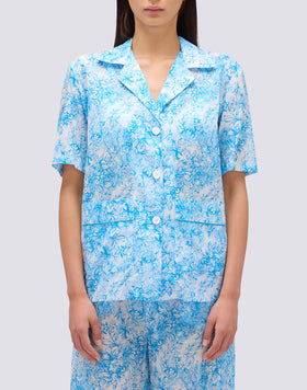 CAMICIA DONNA STAMPA FLEUR DE JOIE