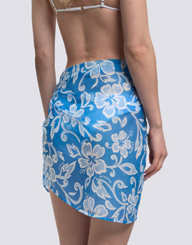 PAREO IN VOILE DI COTONE CON STAMPA SK23