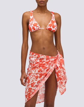 PATCHY FLOWERS PRINT SARONG