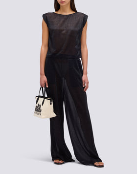 PANTALONI LUNGHI IN LUREX