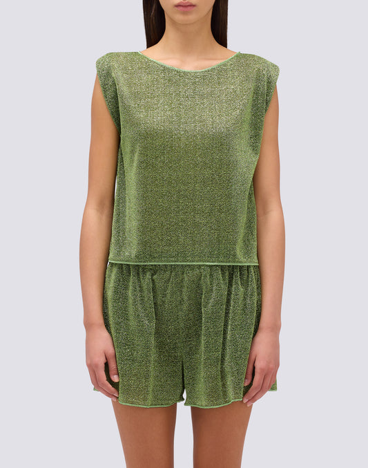 T-SHIRT EN LUREX