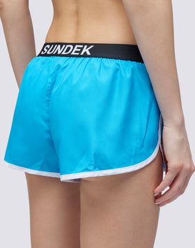 LULIN - MAILLOT DE BAIN SHORT À TAILLE ÉLASTIQUE