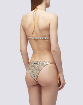 ANITA - ADJUSTABLE LACE SLIP WITH SEQUINS