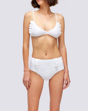YUN - SLIP A VITA ALTA IN PIQUET