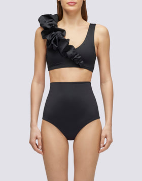 BRALETTE TOP WITH RUFFLES