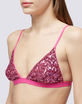 NAPA - HAUT BRALETTE À SEQUINS
