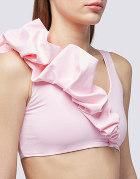 TOP BRALETTE CON ROUCHES