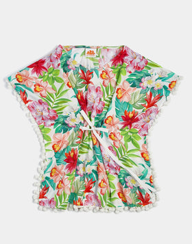 MINI CAFTAN À IMPRIMÉ BORA BORA