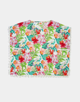 MINI CAFTAN À IMPRIMÉ BORA BORA