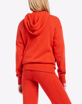 KNITTED HOODIE