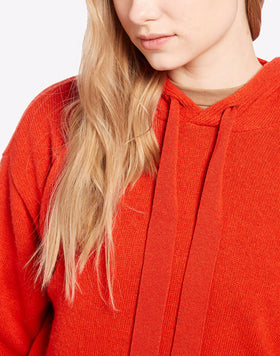 KNITTED HOODIE