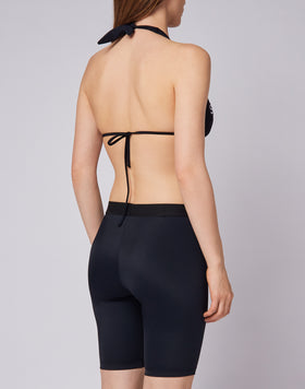 JACQUARD LEGGINGS WITH LOGO ELASTIC