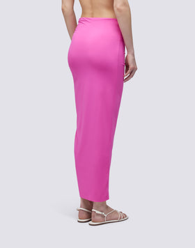 JUPE PAREO EN SARONG EFFET RIDE