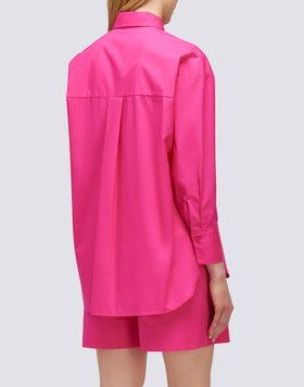 CHEMISE OVERSIZE EN POPELINE
