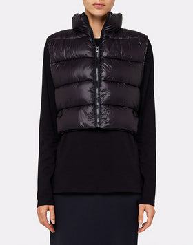 GILET MATELASSÉ CROP