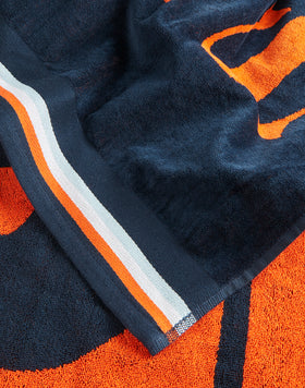 NEW CLASSIC - TELO MARE JACQUARD CON LOGO