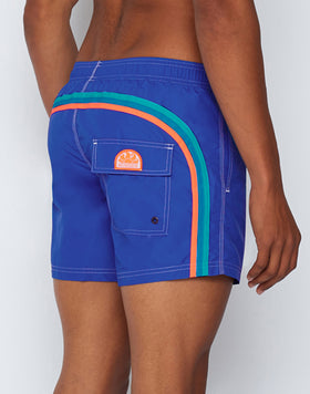 ICONIC TAFFETA SHORT SWIM SHORTS WITH AN ELASTICATED WAISTBAND