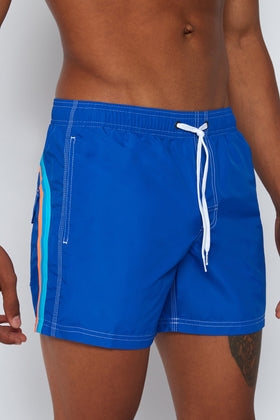 ICONIC TAFFETA SHORT SWIM SHORTS WITH AN ELASTICATED WAISTBAND