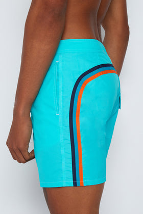 SHORT DE BAIN MI-LONG TAILLE FIXE