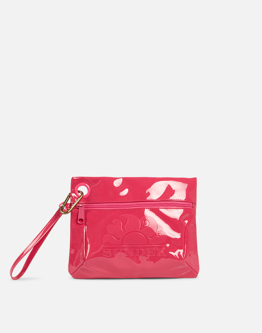 CLUTCH BAG WITH CARABINER