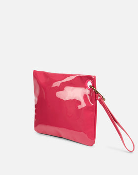 CLUTCH BAG WITH CARABINER