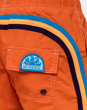 COSTUME DA BAGNO BAMBINO CORTO VITA ELASTICATA ICONIC TAFFETA