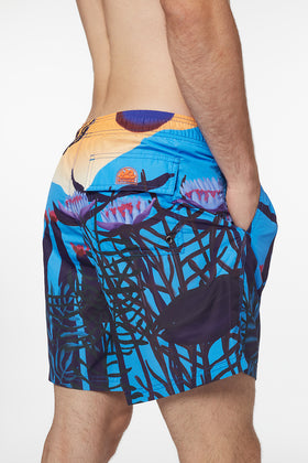 COSTUME DA BAGNO MEDIO A VITA ELASTICATA STAMPA DREAMING