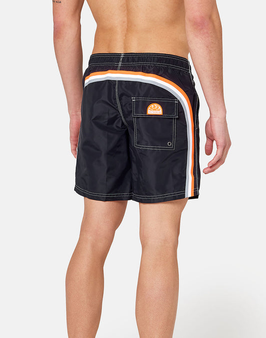 COSTUME DA BAGNO LUNGHEZZA MEDIA VITA ELASTICATA ICONIC TAFFETA