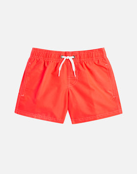 MAILLOT DE BAIN GARÇON ICONIQUE EN TAFFETAS TAILLE COURTE ÉLASTIQUE