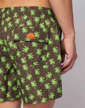 BAÑADOR HOMBRE ESTAMPADO MULTIPALMA