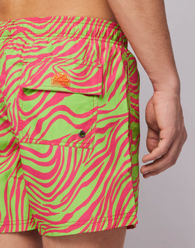 MAILLOT DE BAIN HOMME IMPRIMÉ ZÉBRÉ