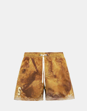 MAILLOT DE BAIN COURT TAILLE ÉLASTIQUE AVEC PATCH - ÉDITION SPÉCIALE GOLDENWAVE