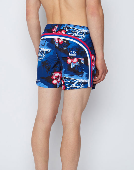 BAÑADOR CON ESTAMPADO REPREVE® SURFING THE HEAVEN