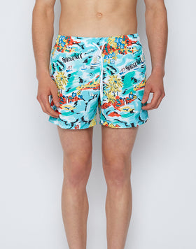 SHORT DE BAIN IMPRIMÉ SUNDEK ROCK PRINT REPREVE®