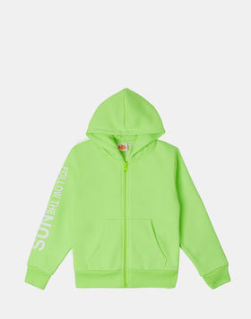 ZIPPED SWEATSHIRT