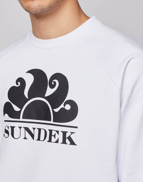 CREW NECK SWEATSHIRT WITH LOGO