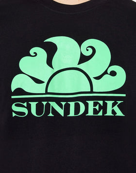 T-SHIRT GIROCOLLO CON STAMPA LOGO