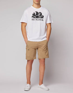 NEW SIMEON CREW NECK T-SHIRT WITH LOGO