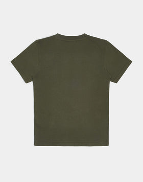 T-SHIRT GIROCOLLO CON LOGO STAMPA CAMOU