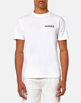 T-SHIRT À COL ROND AVEC LOGO