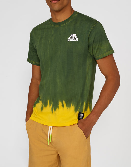T-SHIRT EN JERSEY SURTEINT