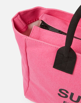 CABAS EN TOILE DE COTON STONEWASHED